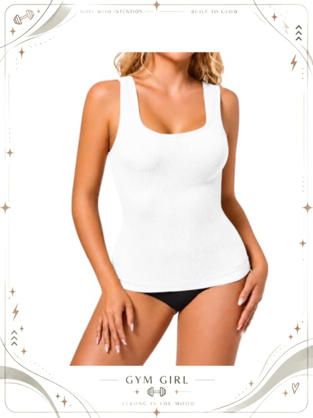 Tummy Control Shapewear Tank Top Compression Camisole Vest